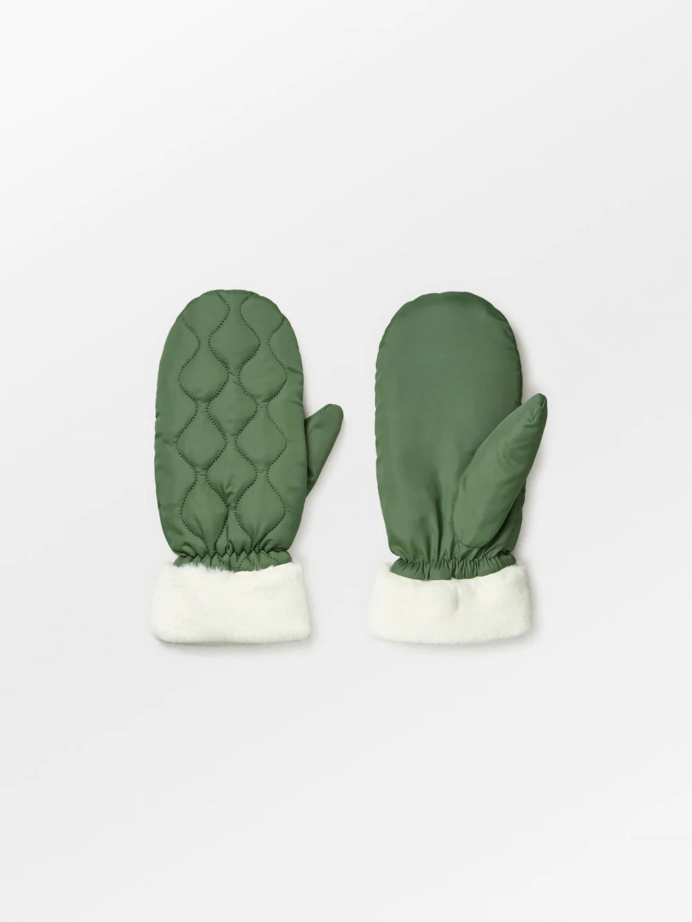 Becks Makara Puff Mittens, Khaki