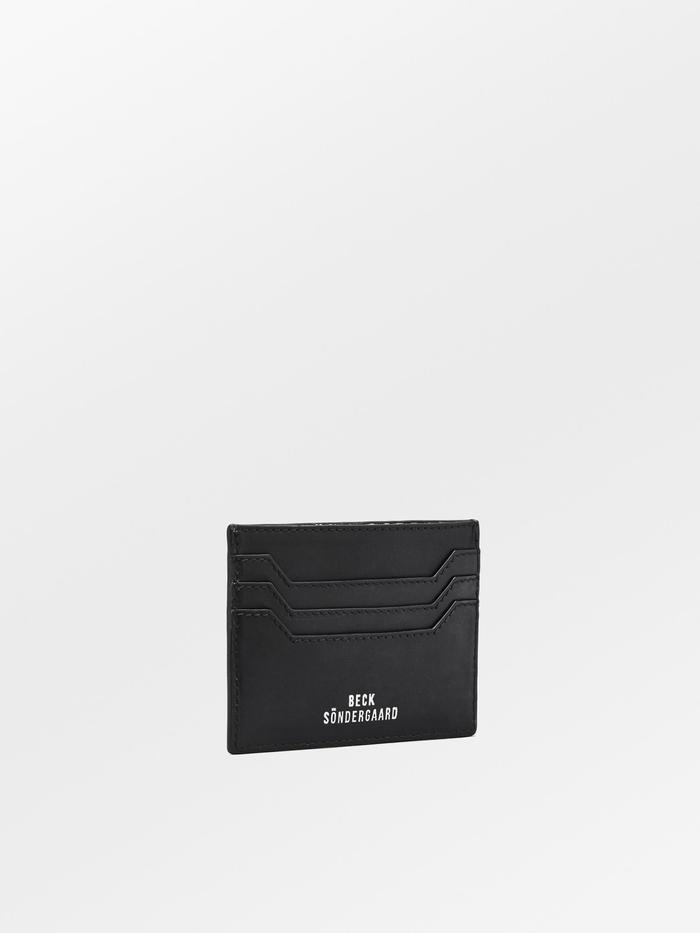 Leather Card Holder Black