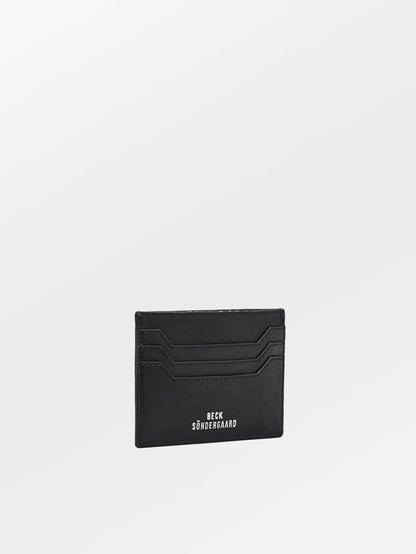 Leather Card Holder Black