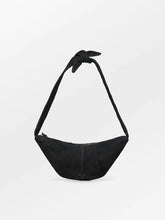 Load image into Gallery viewer, Becks Suede New Moon Bag, Black
