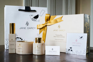Black Rose And Amber Gift Set .