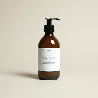 Vetiver And Lavender Lotion .