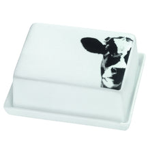 Load image into Gallery viewer, Small Cow Butterdish .
