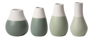 Mini Vases Pastel Green